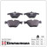 Kit de plaquettes de frein, frein à disque 24255.200.1 Zimmermann, Vignette 2