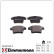 Kit de plaquettes de frein, frein à disque 24260.165.2 Zimmermann, Vignette 2