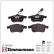 Kit de plaquettes de frein, frein à disque 24339.200.1 Zimmermann, Vignette 2