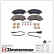 Kit de plaquettes de frein, frein à disque 24484.190.1 Zimmermann, Vignette 2