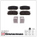 Kit de plaquettes de frein, frein à disque 24498.155.1 Zimmermann, Vignette 2