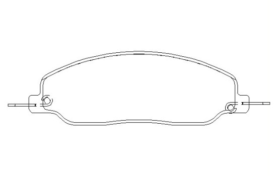 Kit de plaquettes de frein, frein à disque 2451301 Textar