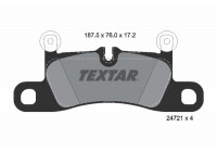 Kit de plaquettes de frein, frein à disque 2472101 Textar