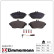Kit de plaquettes de frein, frein à disque 24869.195.1 Zimmermann, Vignette 2