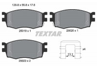 Kit de plaquettes de frein, frein à disque 2501901 Textar