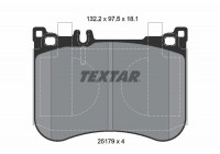 Kit de plaquettes de frein, frein à disque 2517901 Textar