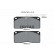 Kit de plaquettes de frein, frein à disque 2903902 Textar