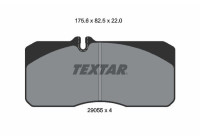 Kit de plaquettes de frein, frein à disque 2905503 Textar