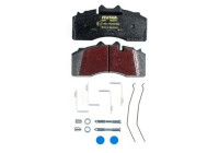 Kit de plaquettes de frein, frein à disque 2922701 Textar