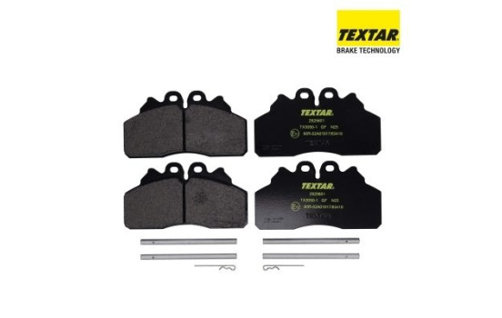 Kit de plaquettes de frein, frein à disque 2925601 Textar, Image 2