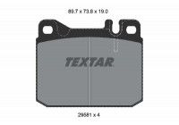 Kit de plaquettes de frein, frein à disque 2958105 Textar