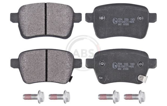 Kit de plaquettes de frein, frein à disque 35004 ABS, Image 2