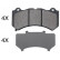 Kit de plaquettes de frein, frein à disque 35013 ABS