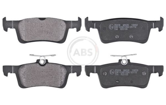 Kit de plaquettes de frein, frein à disque 35028 ABS, Image 2