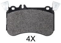 Kit de plaquettes de frein, frein à disque 35034 ABS