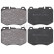 Kit de plaquettes de frein, frein à disque 35064 ABS, Vignette 2
