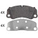 Kit de plaquettes de frein, frein à disque 35091 ABS