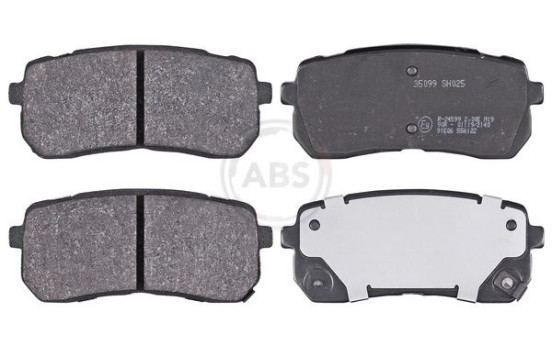 Kit de plaquettes de frein, frein à disque 35099 ABS, Image 2