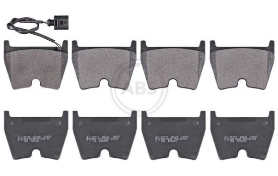 Kit de plaquettes de frein, frein à disque 35112 ABS, Image 2