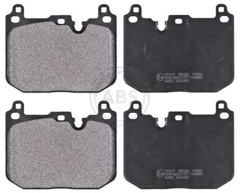 Kit de plaquettes de frein, frein à disque 35117 ABS, Image 2