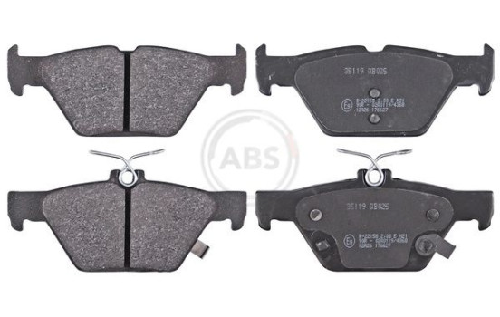 Kit de plaquettes de frein, frein à disque 35119 ABS, Image 2
