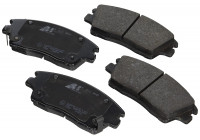 Kit de plaquettes de frein, frein à disque 35121 ABS