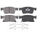 Kit de plaquettes de frein, frein à disque 35122 ABS, Vignette 2