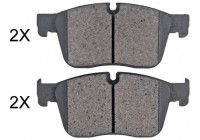 Kit de plaquettes de frein, frein à disque 35129 ABS