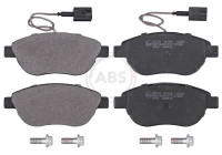 Kit de plaquettes de frein, frein à disque 35134 ABS