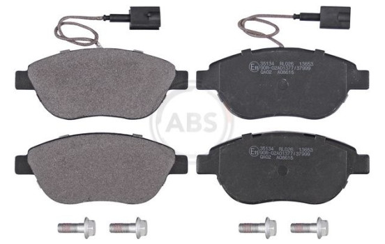 Kit de plaquettes de frein, frein à disque 35134 ABS