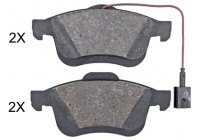 Kit de plaquettes de frein, frein à disque 35137 ABS