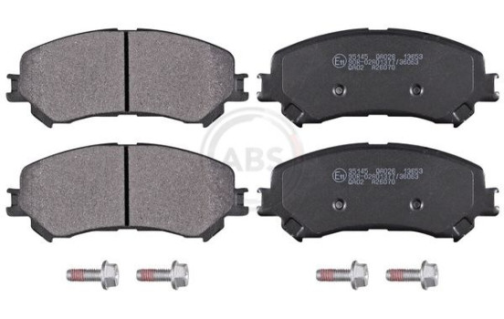 Kit de plaquettes de frein, frein à disque 35145 ABS, Image 2