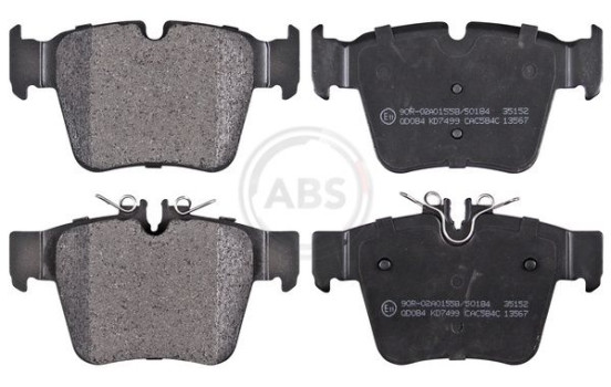 Kit de plaquettes de frein, frein à disque 35152 ABS, Image 2
