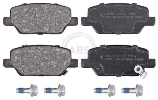 Kit de plaquettes de frein, frein à disque 35154 ABS