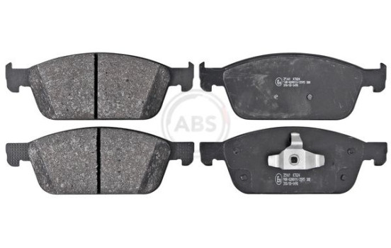 Kit de plaquettes de frein, frein à disque 35161 ABS