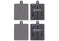 Kit de plaquettes de frein, frein à disque 35162 ABS