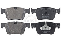 Kit de plaquettes de frein, frein à disque 35167 ABS