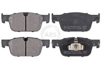 Kit de plaquettes de frein, frein à disque 35168 ABS