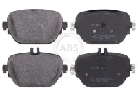 Kit de plaquettes de frein, frein à disque 35171 ABS