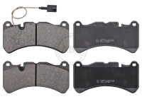 Kit de plaquettes de frein, frein à disque 35173 ABS