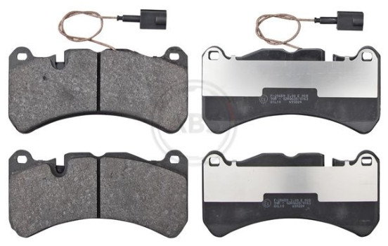 Kit de plaquettes de frein, frein à disque 35174 ABS