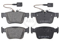 Kit de plaquettes de frein, frein à disque 35177 ABS