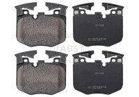 Kit de plaquettes de frein, frein à disque 35179 ABS