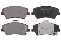 Kit de plaquettes de frein, frein à disque 35183 ABS