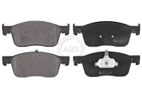 Kit de plaquettes de frein, frein à disque 35186 ABS