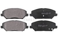 Kit de plaquettes de frein, frein à disque 35187 ABS