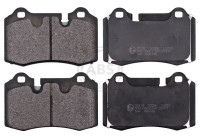 Kit de plaquettes de frein, frein à disque 35191 ABS