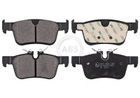 Kit de plaquettes de frein, frein à disque 35192 ABS
