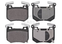 Kit de plaquettes de frein, frein à disque 35200 ABS
