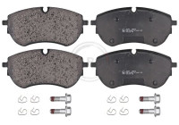 Kit de plaquettes de frein, frein à disque 35207 ABS